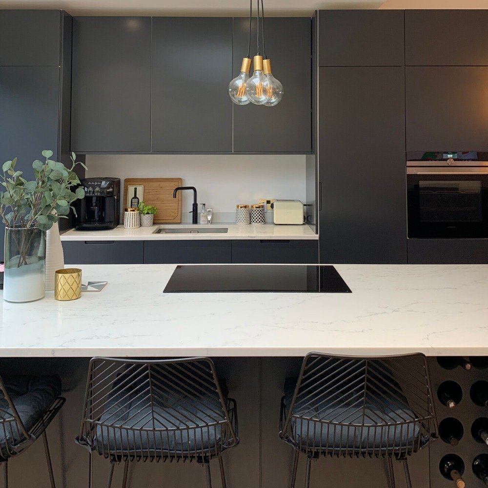 CAESARSTONE LONDON KITCHEN WORKTOPS 