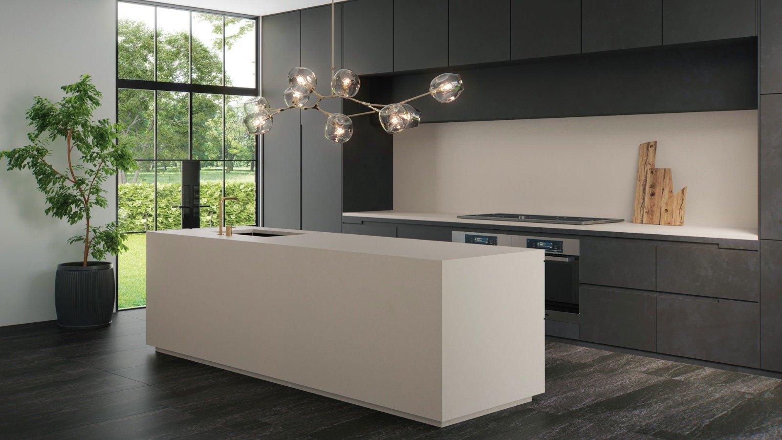 CAESARSTONE LONDON KITCHEN WORKTOPS 